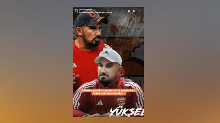 Adanaspor'da deprem yaratacak ayrılık! Ergin Göleli değil Yüksel Yeşilova gündem oldu