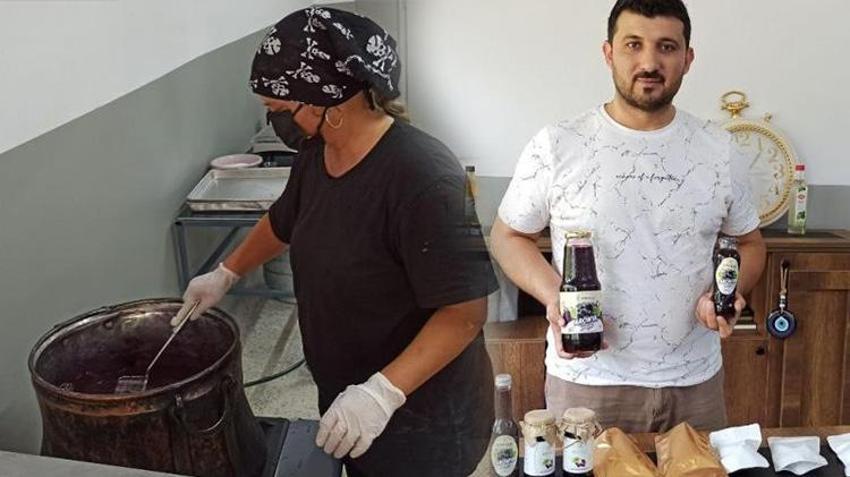 İstanbul'dan memleketi Zonguldak'a taşınan vatandaş girişimci oldu! Aronya meyvesinden doğal meyve suyu üretimine başladı