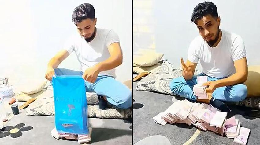 Adana'da kuyumcuyu soyan şahıslar yakalandı! Çaldıkları altın ve paraları odanın ortasına döküp eğlenmişler