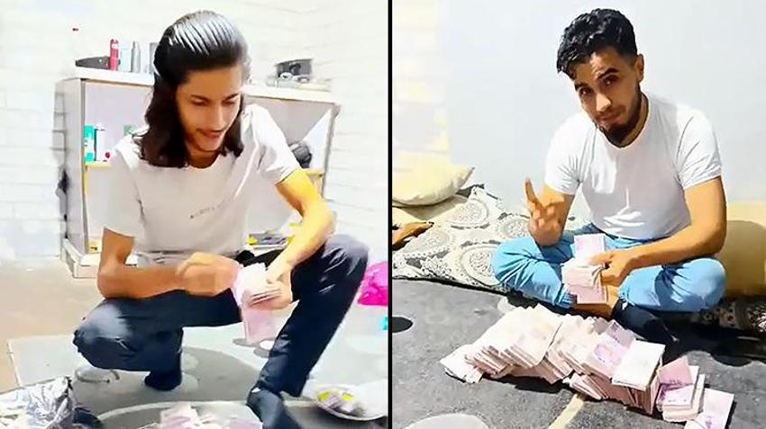 Adana'da kuyumcuyu soyan şahıslar yakalandı! Çaldıkları altın ve paraları odanın ortasına döküp eğlenmişler