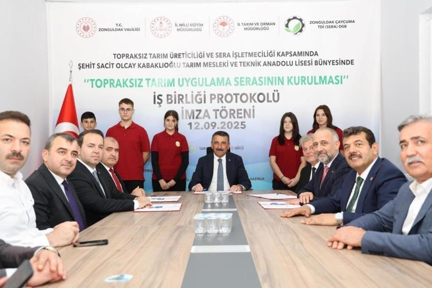 OSB'de ilk hasat! Zonguldak'ta gerçekleştirildi: Bölgede ilk kez yapılıyor