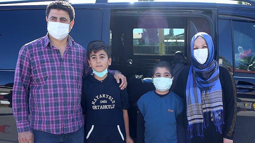 Erzurum'da yürekleri ısıtan sürpriz! Lösemiyi yenen Sıraç'ın, uçurtması göğe yükseldi