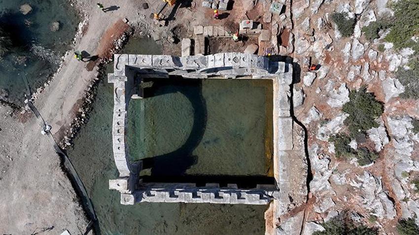 Antalya'da Roma mirası sağlık yapısı 1850 yıl sonra yeniden şifa dağıtacak: Şifalı sular turizme açılıyor!