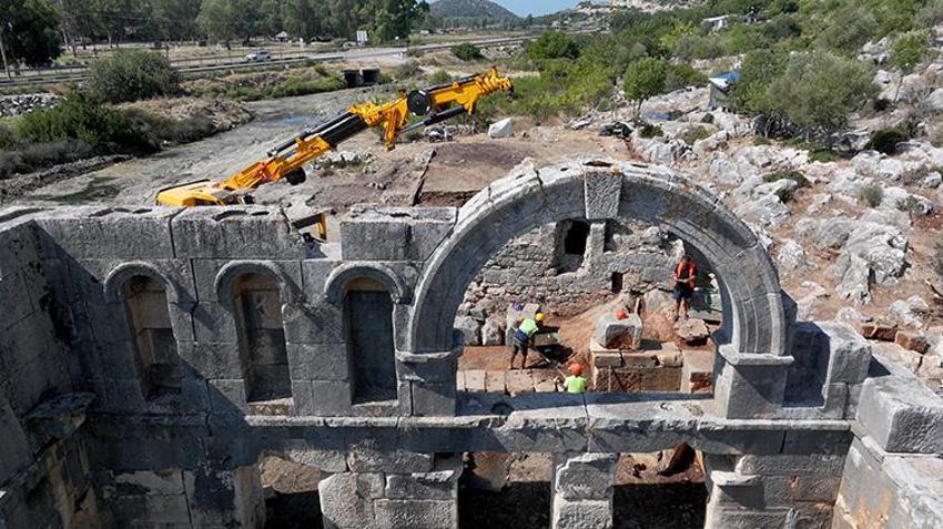 Antalya'da Roma mirası sağlık yapısı 1850 yıl sonra yeniden şifa dağıtacak: Şifalı sular turizme açılıyor!