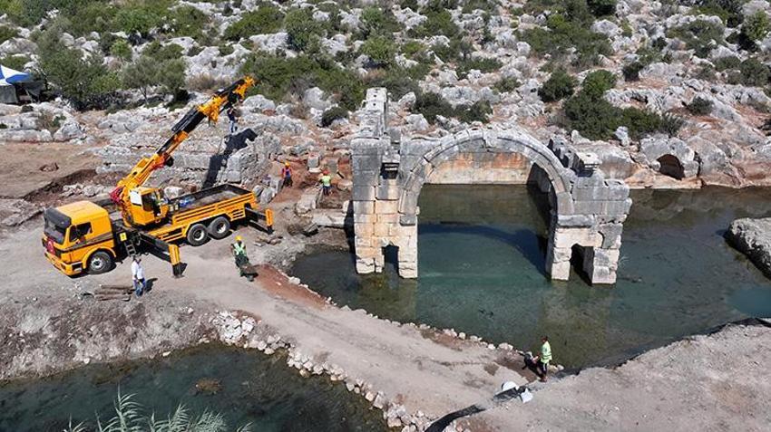 Antalya'da Roma mirası sağlık yapısı 1850 yıl sonra yeniden şifa dağıtacak: Şifalı sular turizme açılıyor!
