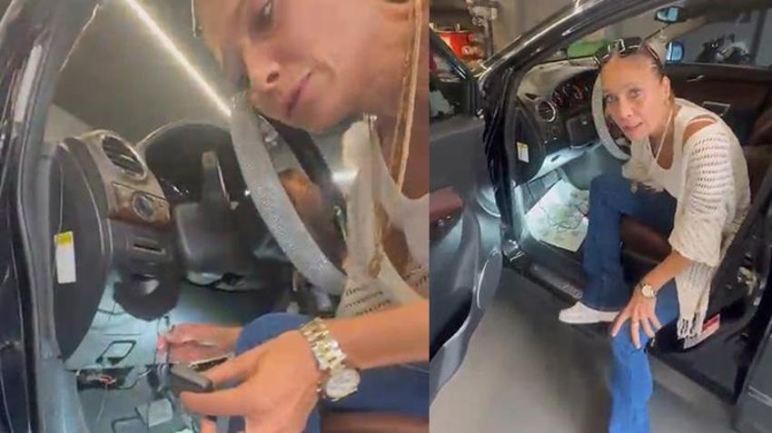 Başakşehir'de boşandığı eşinin aracına takip cihazı taktırdı! Caddede önünü kesip tehdit etti: 'Ölmek istemiyoruz'