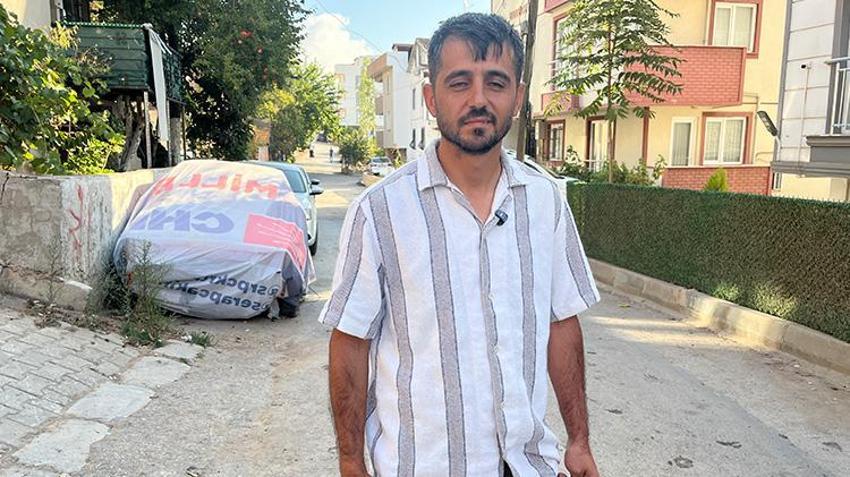 Kocaeli'nde ara sokakta hız yapan araç sürücüsünü uyaran babaya tokat atan şahsa tepki yağdı