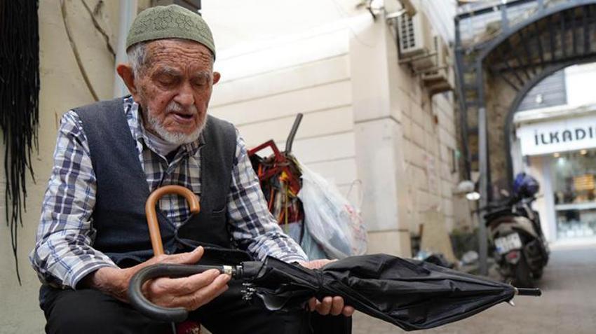 Azmin yaşı yok dedirten hikaye: 96'sında bile işinin başında!