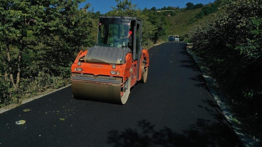 Ordu'da yollar yenileniyor! Çalışmalarda sona gelindi