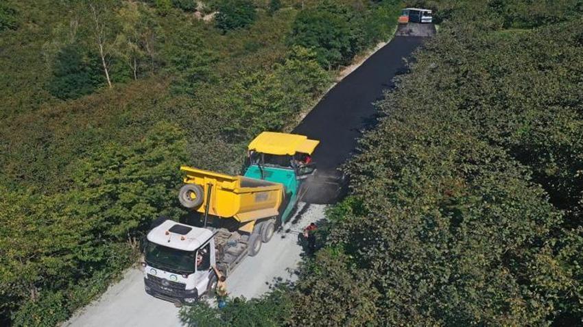 Ordu'da yollar yenileniyor! Çalışmalarda sona gelindi