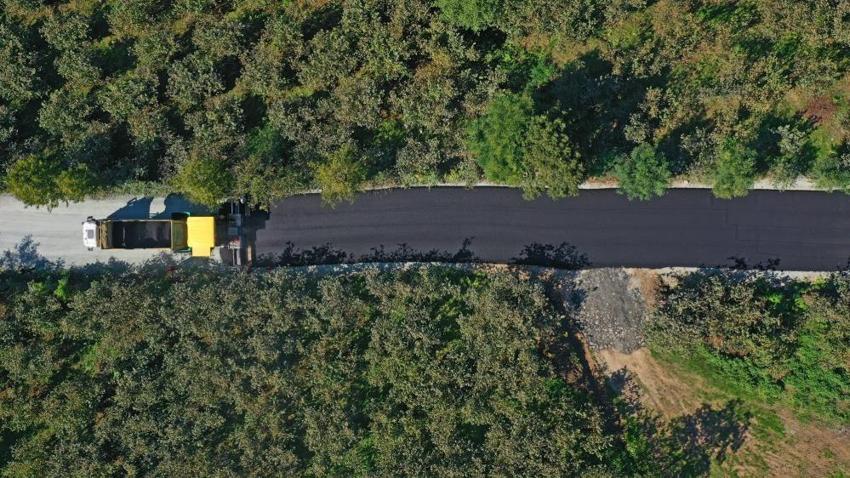 Ordu'da yollar yenileniyor! Çalışmalarda sona gelindi