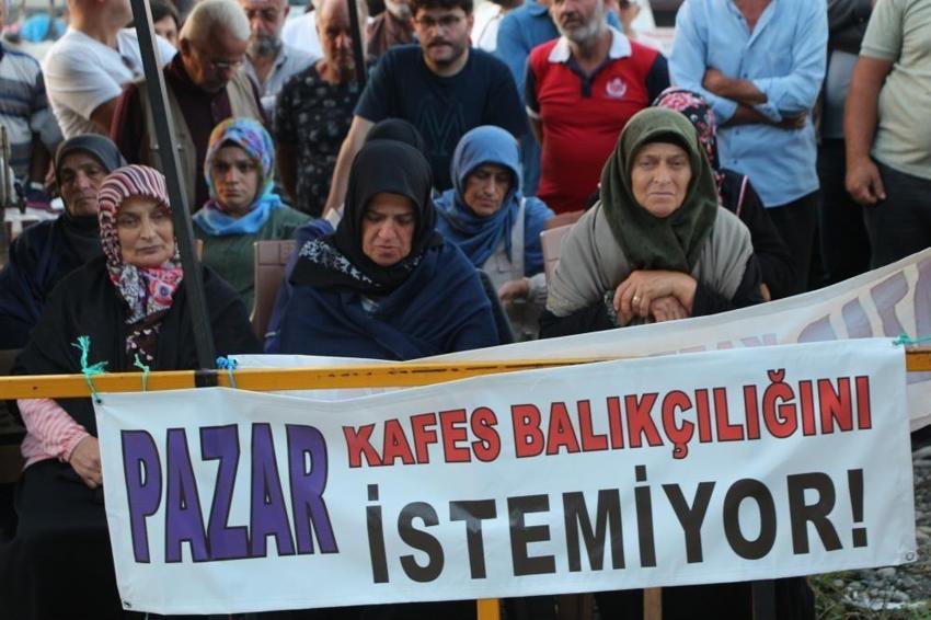 Rize'de balıkçılar ayaklandı: Balıkçı köyü sakinleri onları istemiyor