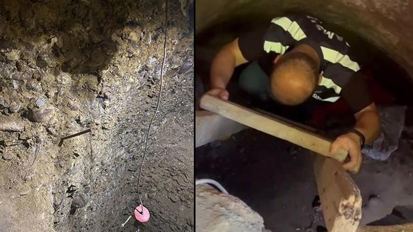 Samsun’da şoke eden olay! Rüyasında define gördü: Anne oğul binanın altına gizli tünel kazdı