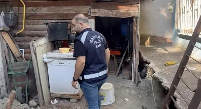Samsun’da şoke eden olay! Rüyasında define gördü: Anne oğul binanın altına gizli tünel kazdı