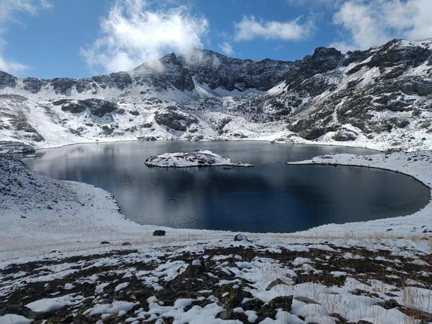 Erzurum'a kar yağdı, muhteşem manzara ortaya çıktı!
