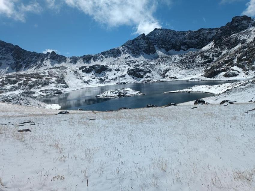 Erzurum'a kar yağdı, muhteşem manzara ortaya çıktı!
