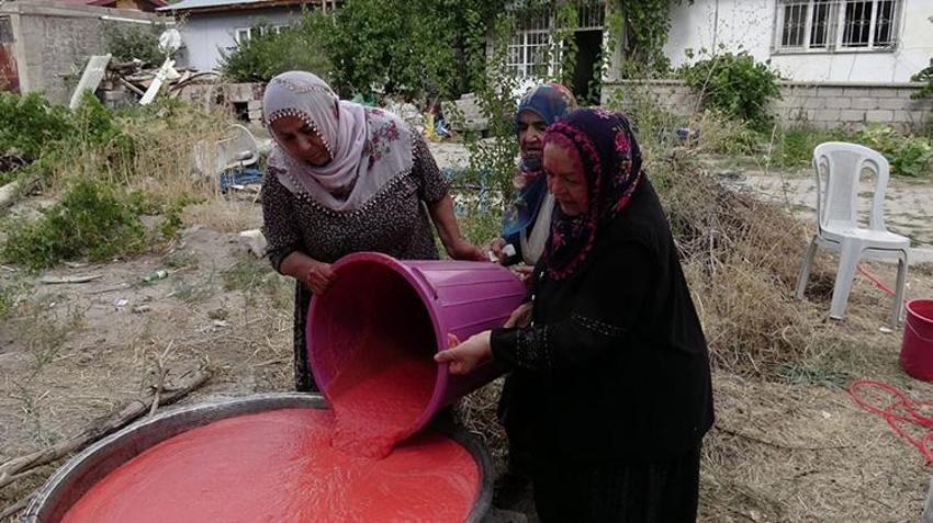 Kayseri'de kazanlar kaynıyor! Konserveler dolup taştı: Kadınların birleşmesi bereket getirdi