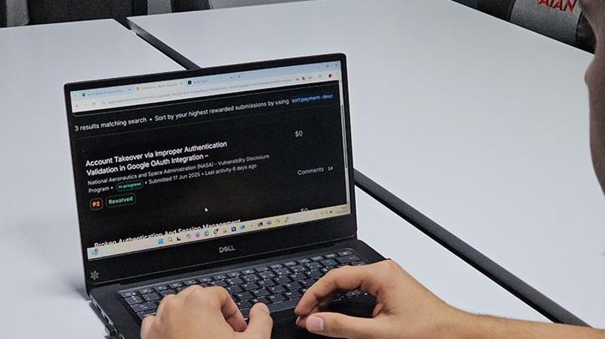 Bülent Ecevit Üniversitesi öğrencisi NASA'nın güvenlik açığını buldu!