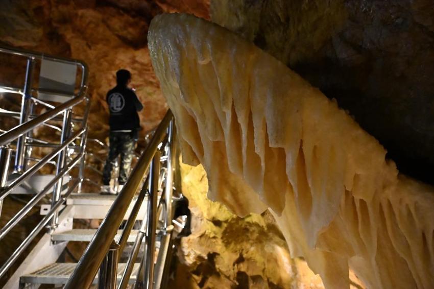 Gümüşhane'nin 'yeraltı sarayı' şifa dağıtıyor! 9 ayda 100 binden fazla ziyaretçi ağırladı
