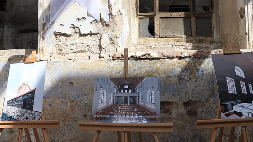 Tütün deposu olarak kullanılan kilise dönüştürülüyor! Gençlerin yeni buluşma noktası olacak