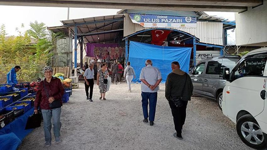 Edirne'de Ulus Pazarı hakkında karar verildi! Belediye kapatmak istedi, mahkeme karar verdi