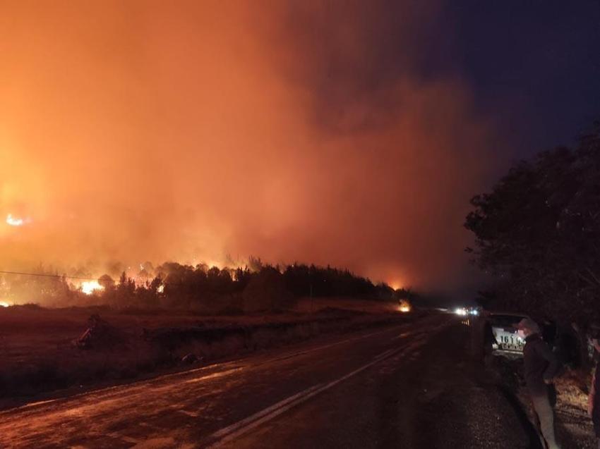 Bursa'da kabus geri döndü! Orman yangını rüzgarın etkisiyle büyüdü...