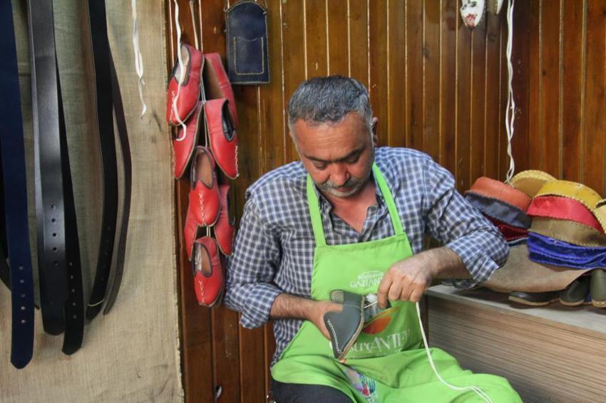 Gaziantepli usta yıllar sonra hayalini gerçekleştirdi, kale yanında kendi işinin patronu oldu!