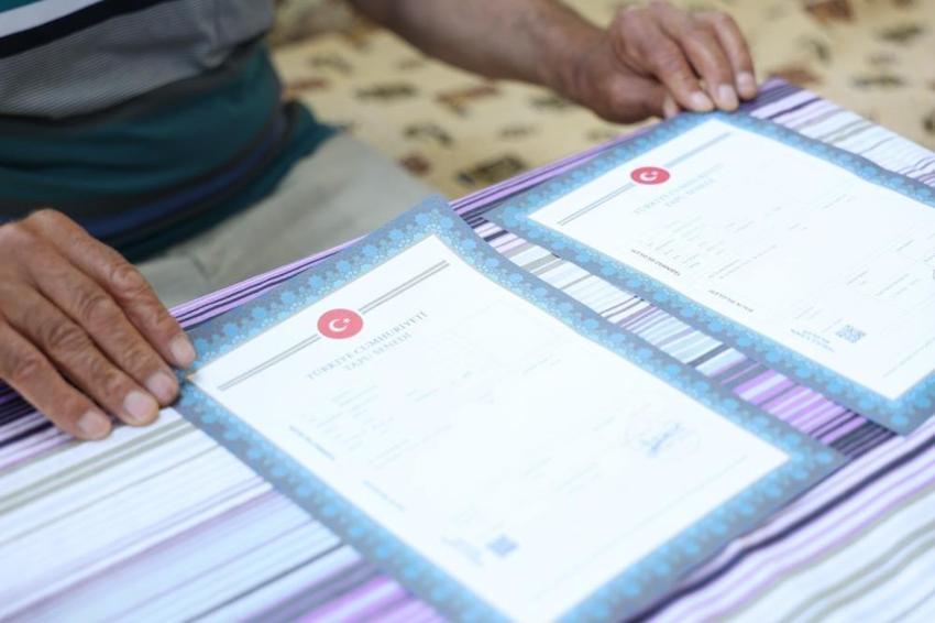 46 yıl önce muhtar söz verdi: 2020 yılında başlayan süreç bugün mutlu sona ulaştı