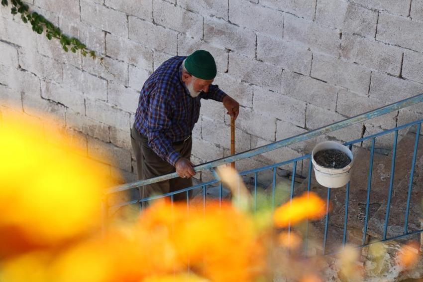 Sivas'ta 100 yaşını aştı! Mahmut dede sırrını açıkladı, her sabah mutlaka bunu yapıyor