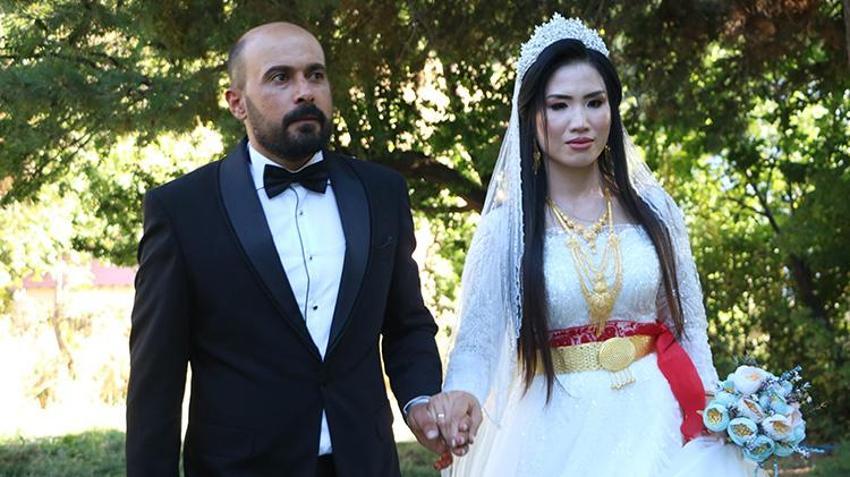 Yüksekova'ya Uzak Doğu'dan gelin geldi! Aşkı uğruna adını ve dinini değiştirdi