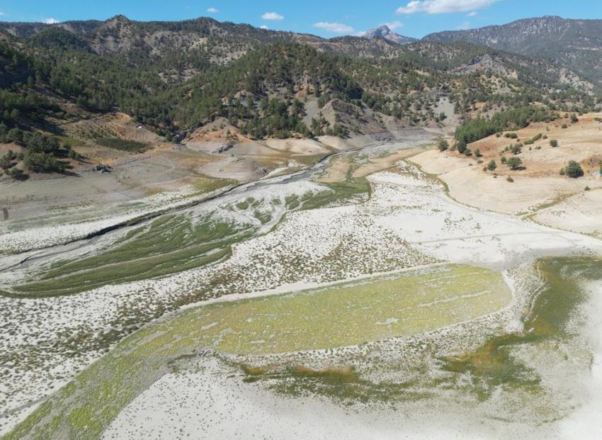 Kahramanmaraş'taki acı tablo havadan görüntülendi! Geriye bir şey kalmamış hepsi kurumuş