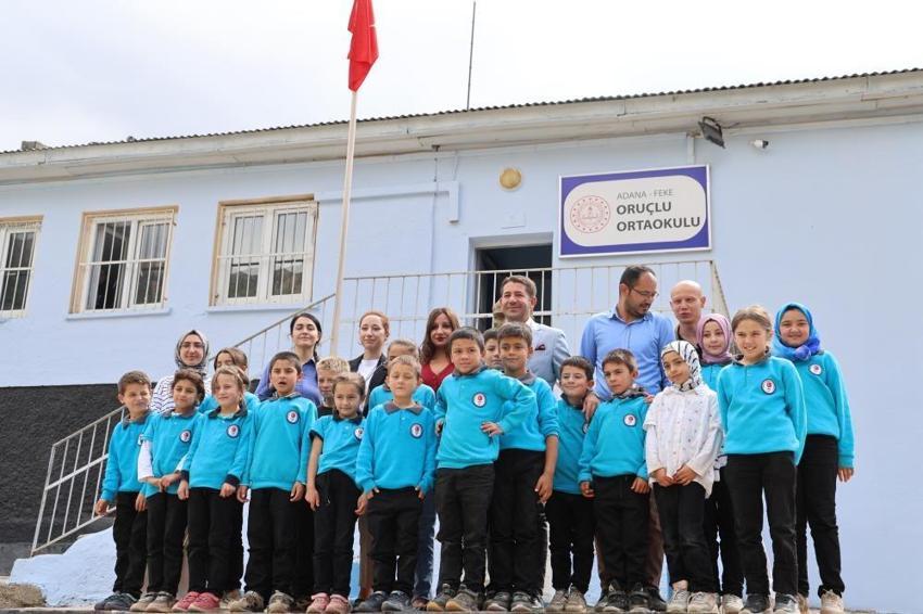 Köy okulunda özel okul konforu: Sınıfta sadece 8 kişiler, bütün Türkiye'ye örnek oldu!