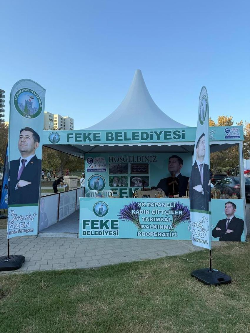 Lezzet Festivali'nde Feke ve Saimbeyli'nin doğal sumağı ve lavantası görücüye çıktı!