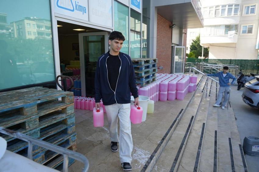 Samsun'da fabrika gibi lise! Yurtlar ve hastanelerin temizlik malzemesi ihtiyacını karşılıyorlar: Yıl sonu ciro hedefi 20 milyon TL