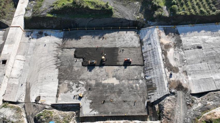 Samsun'da 152 mahallenin su ihtiyacını karşılayacak Salıpazarı Barajı yükseliyor