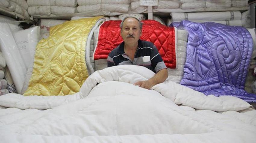 Çorum'da yün yorgana talep patladı, randevular 3 ay sonraya veriliyor!