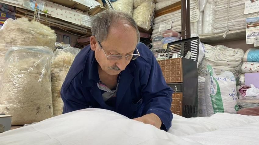 Çorum'da yün yorgana talep patladı, randevular 3 ay sonraya veriliyor!