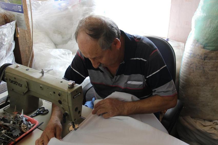 Çorum'da yün yorgana talep patladı, randevular 3 ay sonraya veriliyor!