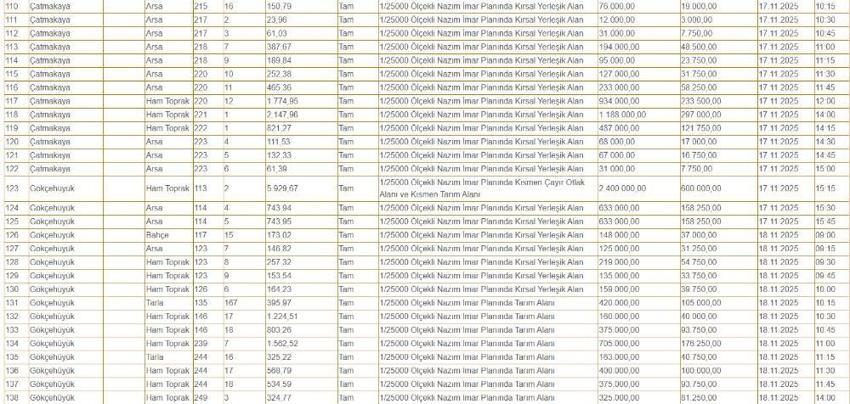 Konya'nın göbeğinde 50 bin liraya arazi! 200 adet satılıyor: İşte arsaların yerleri