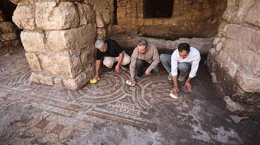 Mardin'de temizlenen eski değirmende paha biçilemeyen bir eser bulundu! Bin 500 yıllık tarihe sahip