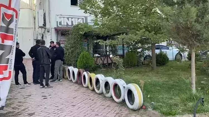Elazığ'da gazeteciye pompalı saldırı! Korkunç saldırı güvenlik kamerasına yansıdı