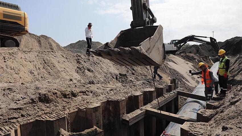 Atakum sahiline 250 milyon liralık dev yatırım: Kolektör hattının yüzde 50’si tamam!
