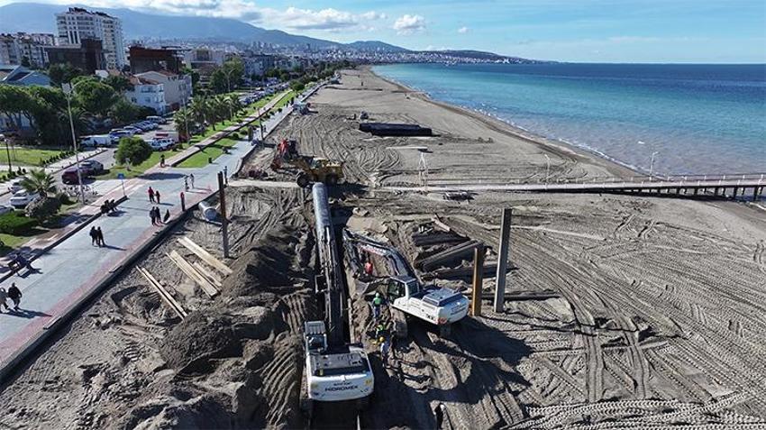 Atakum sahiline 250 milyon liralık dev yatırım: Kolektör hattının yüzde 50’si tamam!