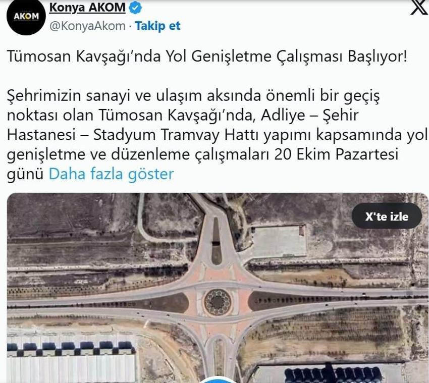 20 Ekim'de başlıyor! Konya'nın trafiğinde her şey değişecek!