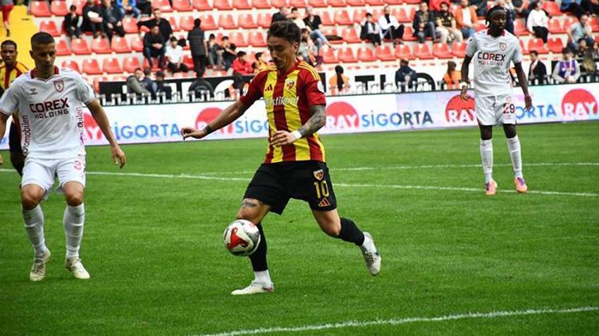Samsunspor, Kayserispor deplasmanından üç puanla döndü! Holse 2 golle maçın yıldızı oldu