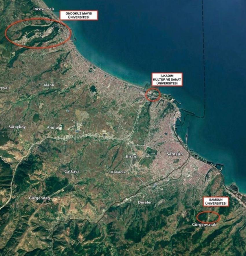 Samsun'a 3'üncü devlet üniversitesi geliyor! Yeri belli oldu