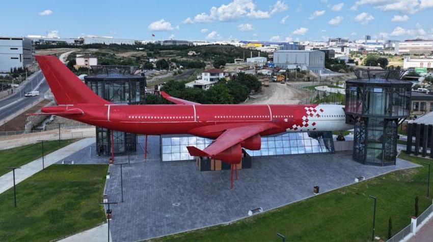 Kocaeli’nde airbus yolcu uçağı Havacılık Bilim Merkezi oldu