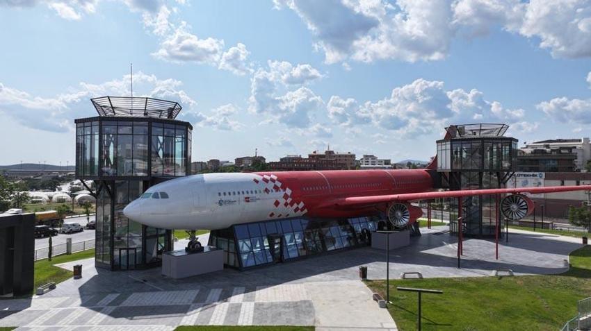Kocaeli’nde airbus yolcu uçağı Havacılık Bilim Merkezi oldu