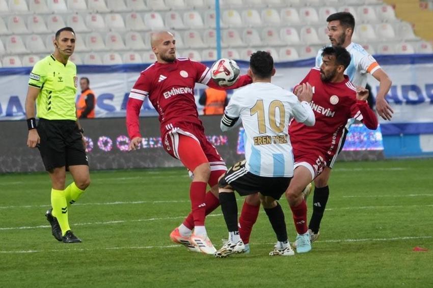 Erzurumspor FK-Ümraniyespor maçında 3 puan 2 golle geldi
