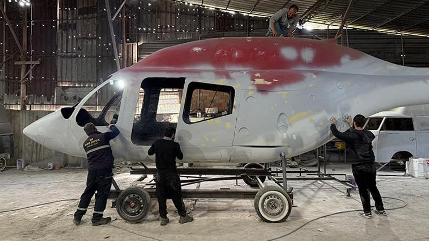 Tekirdağlı usta hurda araçlarla başladı, şimdi helikopter yapıyor! Yurt dışından gelen siparişlere yetişemiyor